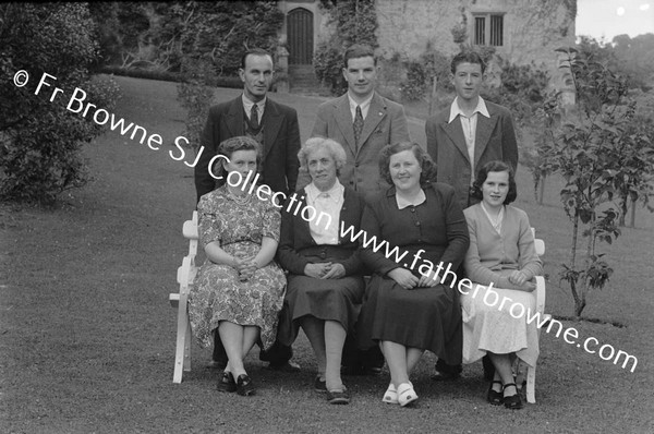 LISMORE CASTLE  GROUP OF STAFF